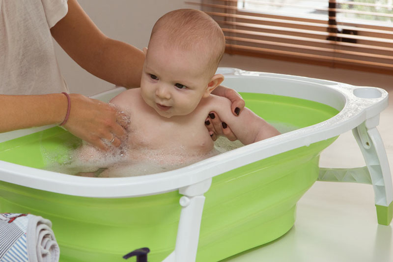 las-mejores-bañeras-para-bebe-plegables